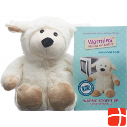 Beddy Bear Wärme-Stofftier Mini Schaf Beige