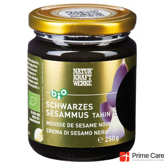 Naturkraftwerke Schwarzes Sesammuss Bio/kba 250g buy online