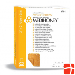 Medihoney Medical Apin Dress 5x5cm Ant St 10 Stück