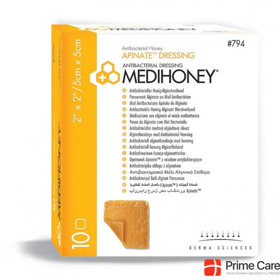 Medihoney Medical Apin Dress 5x5cm Ant St 10 Stück buy online