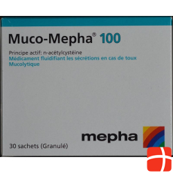 Muco Mepha Granulat 100mg Beutel 30 Stück
