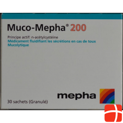 Muco Mepha Granulat 200mg Beutel 30 Stück