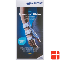 ManuRhizoLoc Stabilorthese Handgelenk und Daumen Grösse 1 Links Titan