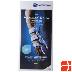 ManuRhizoLoc Stabilorthese Handgelenk und Daumen Grösse 2 Links Titan