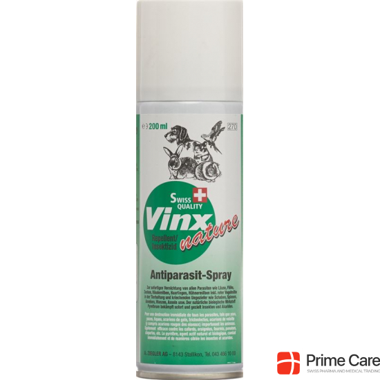 Vinx Nature Antiparasit Spray Kleintiere 200ml buy online