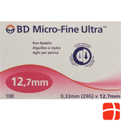 BD Microfine Ultra Pen Nadeln 12.7mm 100 Stück