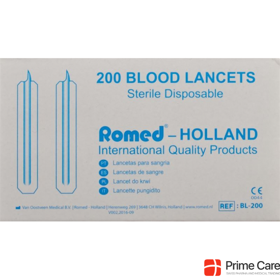 Romed Blutlanzetten Steril 200 Stück buy online