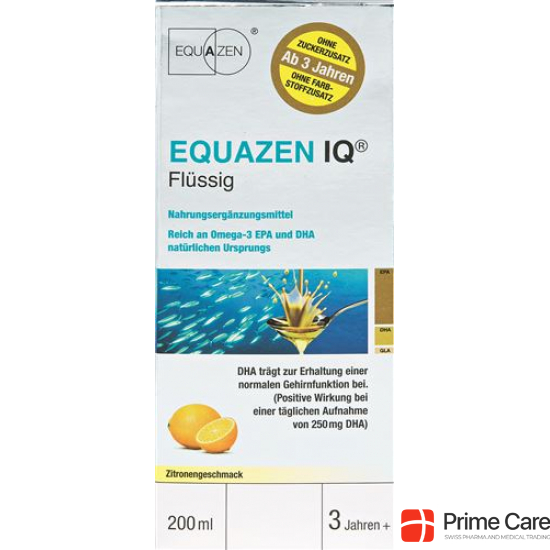 Equazen IQ Liquid Lemon 200ml buy online