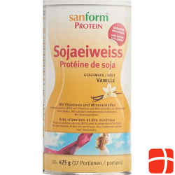 Sanform Soja Eiweiss Pulver Vanille Dose 425g