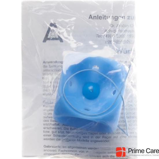 Aichele Würfel Pessar Grösse 4 41mm Silik Bl Perf Knop buy online