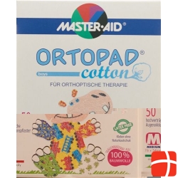 Ortopad Cotton Occlusionspflaster medium Boys 2-4 years 50 pcs