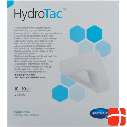 Hydrotac Wundverband 10x10cm Steril 10 Stück