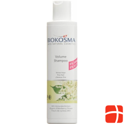 Biokosma Shampoo Volume& Shine Holunderblüten 200ml