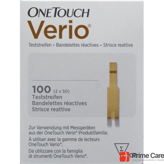 One Touch Verio test strips 2 x 50 pcs