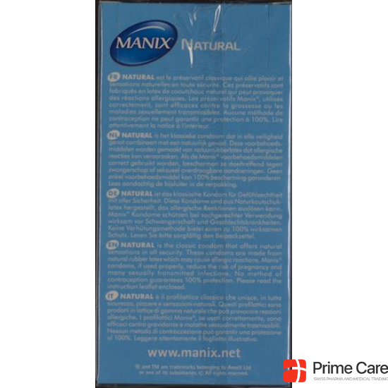 Manix Natural Präservative 12 Stück buy online