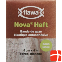 Flawa Nova Haft Selbsthaftende Gazebinde 6cmx4m