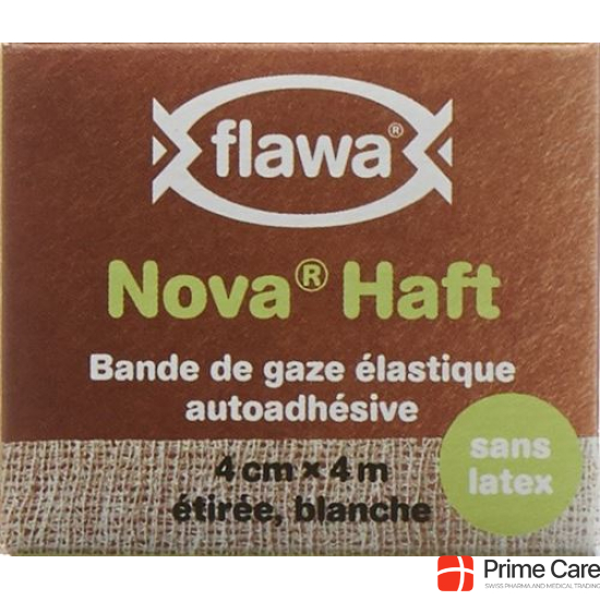Flawa Nova Haft Selbsthaftende Gazebinde 4cmx4m buy online
