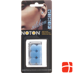 Noton Ear Gehoerschutzpfropf Silik 12 Blister 3 Paar