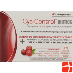 Cys-Control Biotics Kapseln 20 Stück