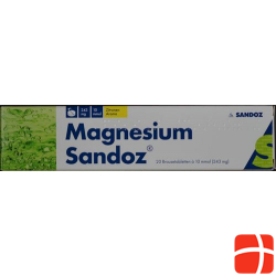 Magnesium Sandoz Brausetabletten Zitrone 20 Stück