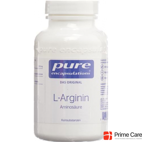 Pure L-arginin Kapseln Neu Dose 90 Stück buy online