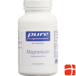 Pure Magnesium Citrat Kapseln Neu Dose 90 Stück