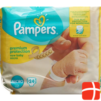 Pampers New Baby Micro 1-2.5kg Tragepack 24 Stück