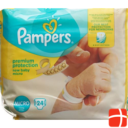 Pampers New Baby Micro 1-2.5kg Tragepack 24 Stück