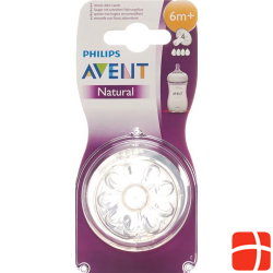 Avent Philips Natural Sauger 4 6m 2 Stück