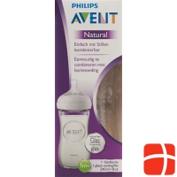 Avent Naturnah-Flasche 240ml Glas