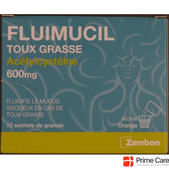 Fluimucil Erkältungshust Granulat 600mg Beutel 10 Stück buy online