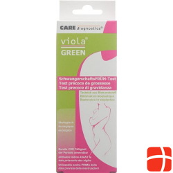 Viola Green Schwangerschaftsfruehtest