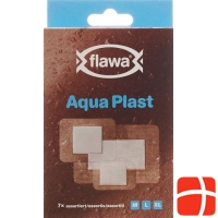 Flawa Aqua Plast Pflasterstrips Wasserfest 3 Grössen 7 Stück
