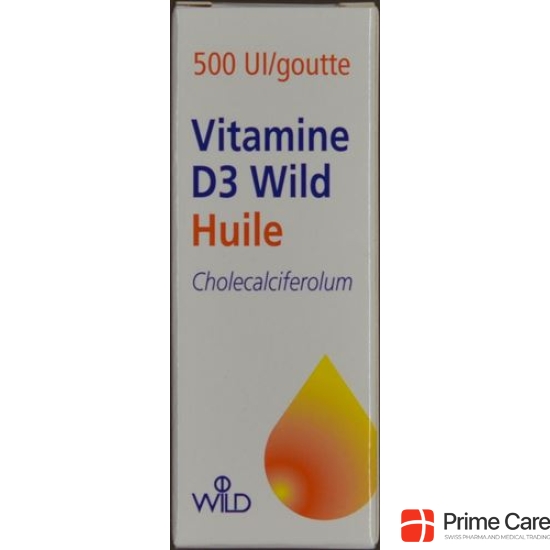 Vitamin D3 Wild Oil 500 IU / ml drops Fl 10