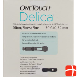 One Touch Plus Delica Lancets 200 pieces