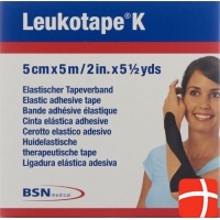 Leukotape K paving binder 5mx5cm black 5 pcs
