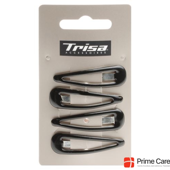 Trisa Clip Clap black 4 pcs