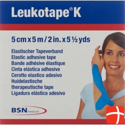 Leukotape K paving binder 5mx5cm light blue 5 pcs