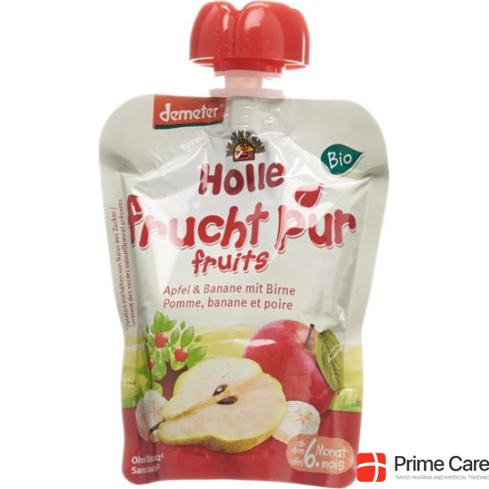 Holle Pouchy Apple & Banana with pear 90 g