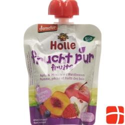 Holle Berry Puppy - Pouchy apple & peach with forest berries 100g