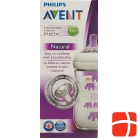 Avent Philips Naturnah bottle 260ml decorative purple