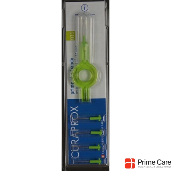 Curaprox CPS 011 prime start 5 interdental brushes + UHS 409 & 470