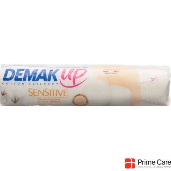 Demak Up cotton pads around Sensitive 60 pcs