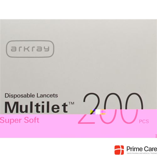 Multilet Super Soft lancets for multi Lancet 200 pcs