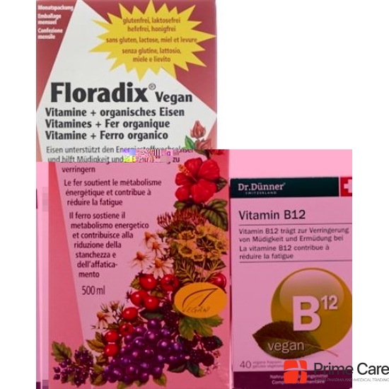 Floradix HA Vitamins + Organic Iron Bottle 500 ml