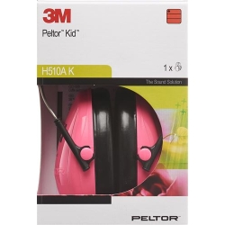 3M Peltor Kid headband SNR = 27 dB neon pink