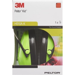 3M Peltor Kid headband SNR = 27 dB neon-green