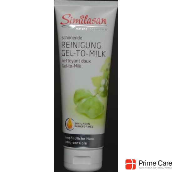 Similasan natural cosmetics gentle cleansing gel-to-Milk 125 ml