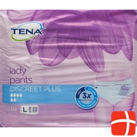 TENA silhouette discreet Plus L White 10 pcs
