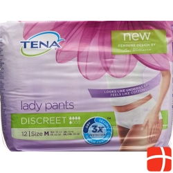 TENA Lady Pants Discreet M 12 pcs